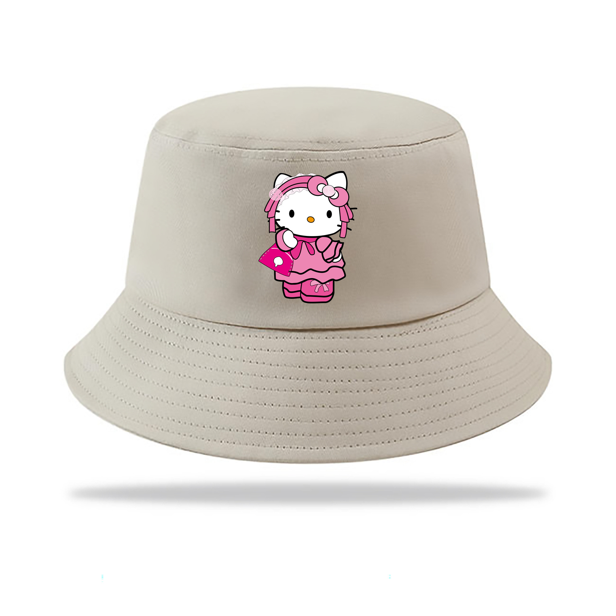 （画像用） Hello Kitty ハローキティ アウトドア日除けバケットハット